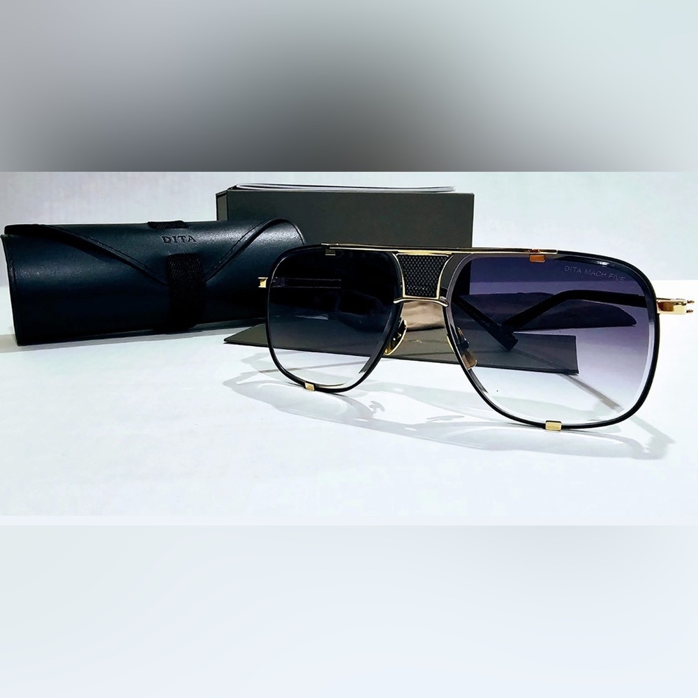 DITA Mach Five DRX 2087-A Matte Black Gold LIMITED EDITION/ GREY Gradi